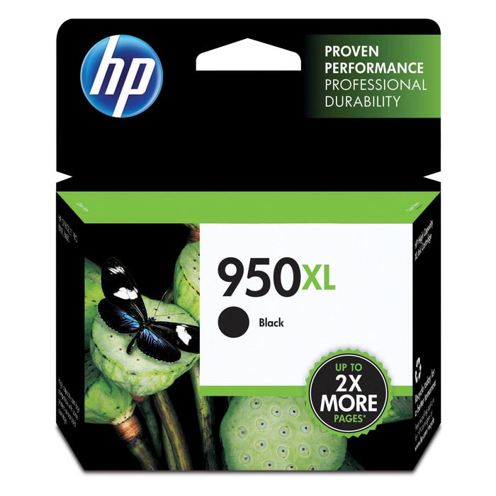 HP 950XL Ink Cartridge, CN045AN, Black