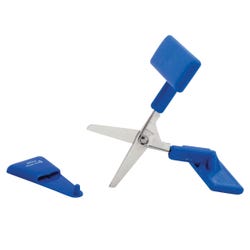 PETA Push Down Adapted Scissor, 5 Inch, Blue, Item Number 1487811