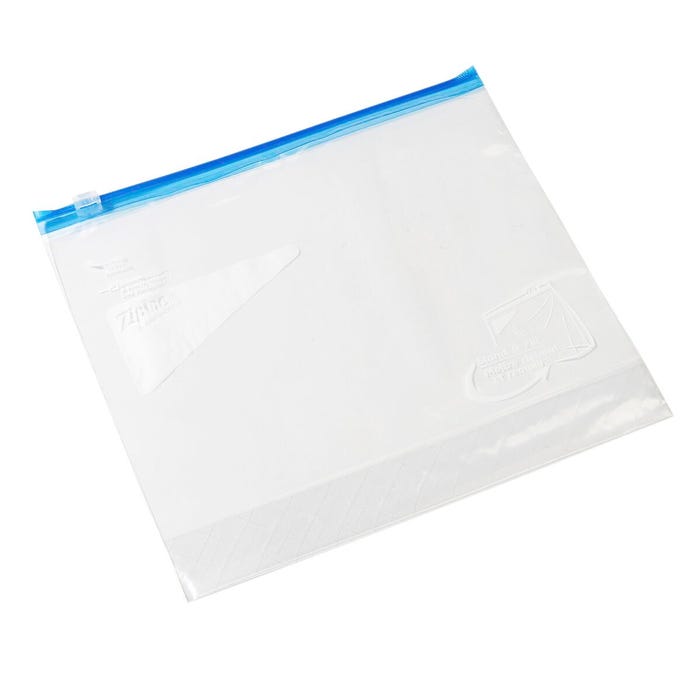 Bag with Zipper Closure, 1 Gallon, Pack of 100