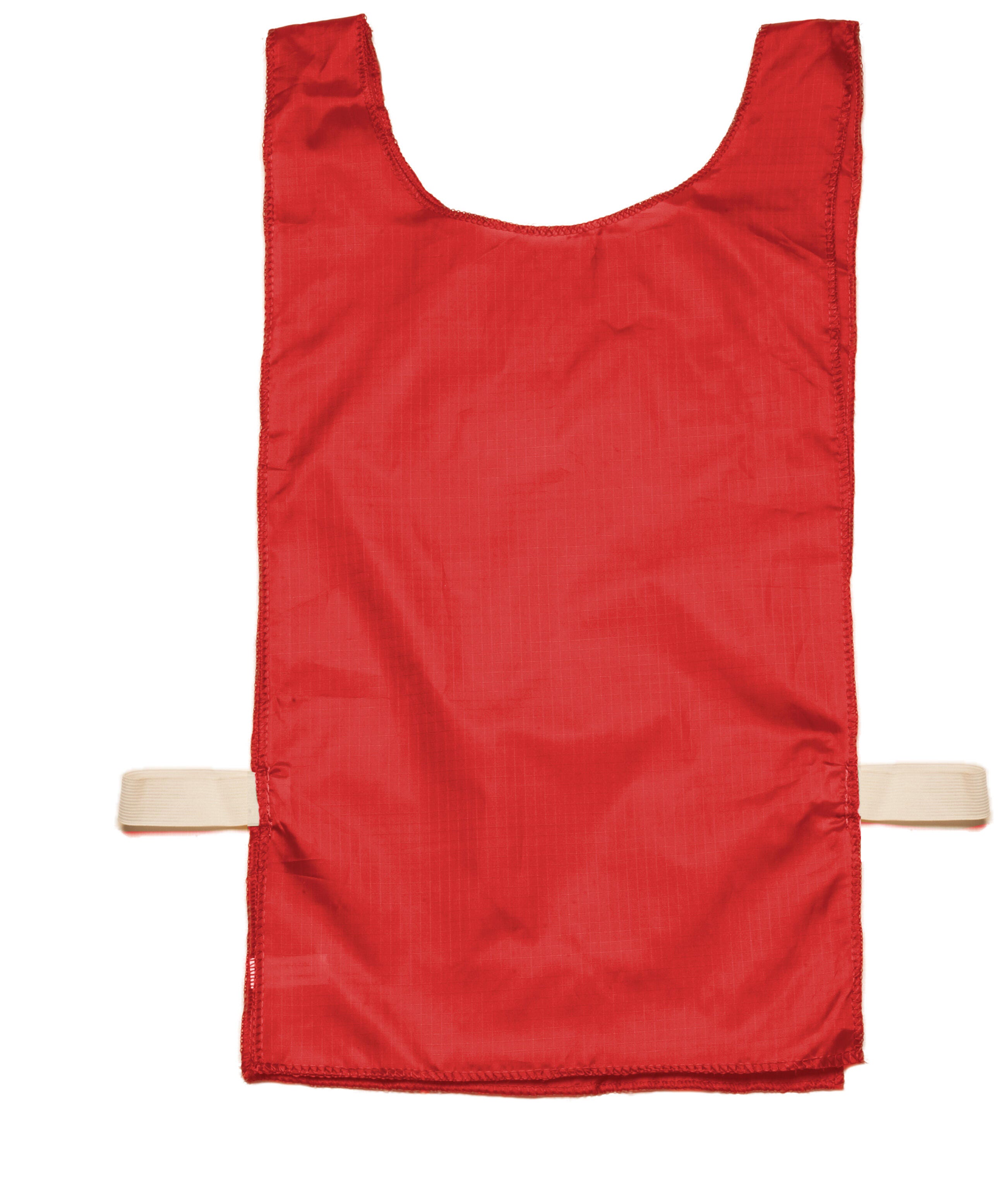 Champion Sports Heavyweight Nylon Youth Pinnie, Set of 12, Red 2216866