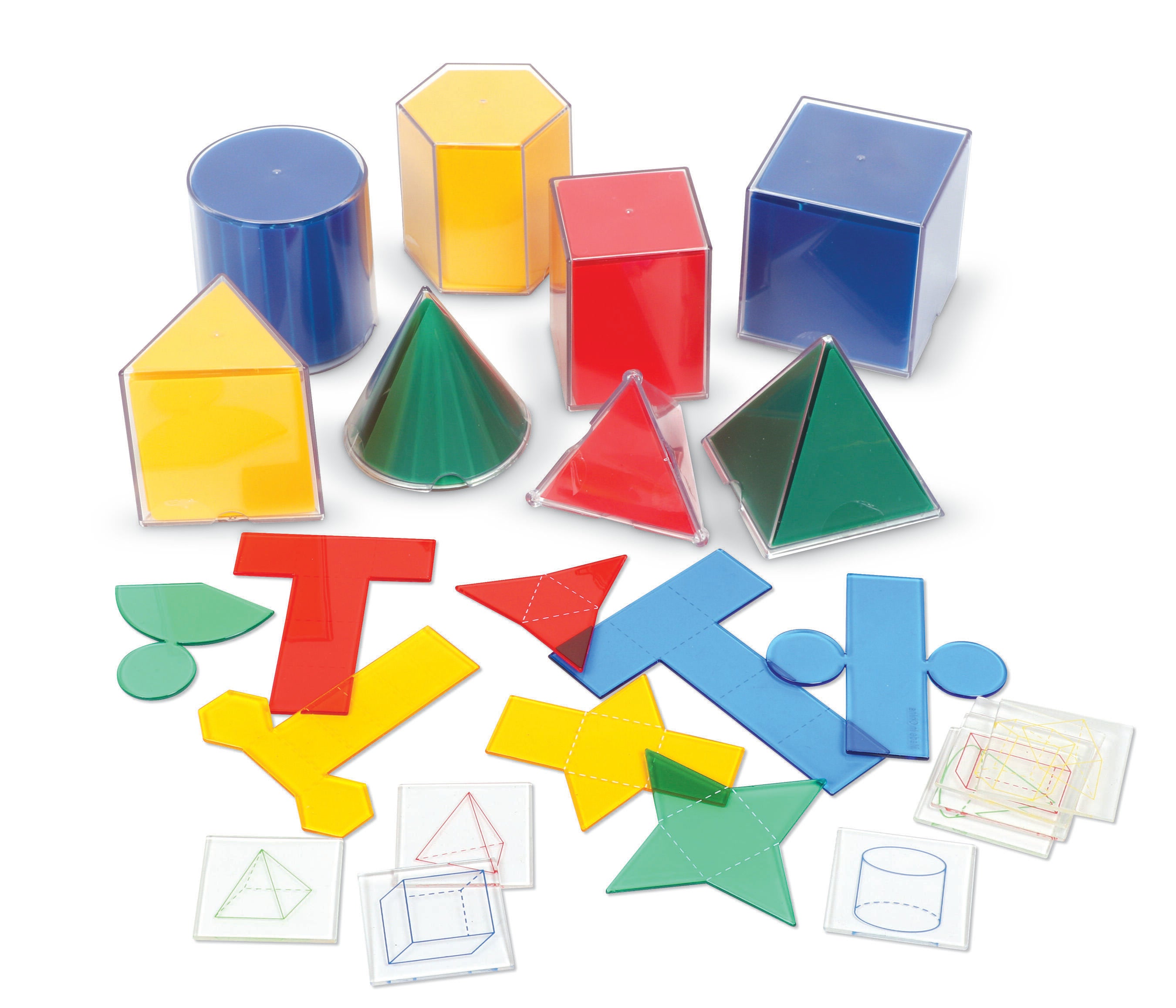 Learning Resources Folding Geometric Shapes Combo Set, 32 Pieces 1391632
