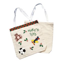 Large Canvas Tote Bags, Set of 12