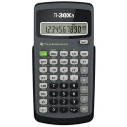 Texas Instruments TI-30Xa Scientific Calculator, Black 572555