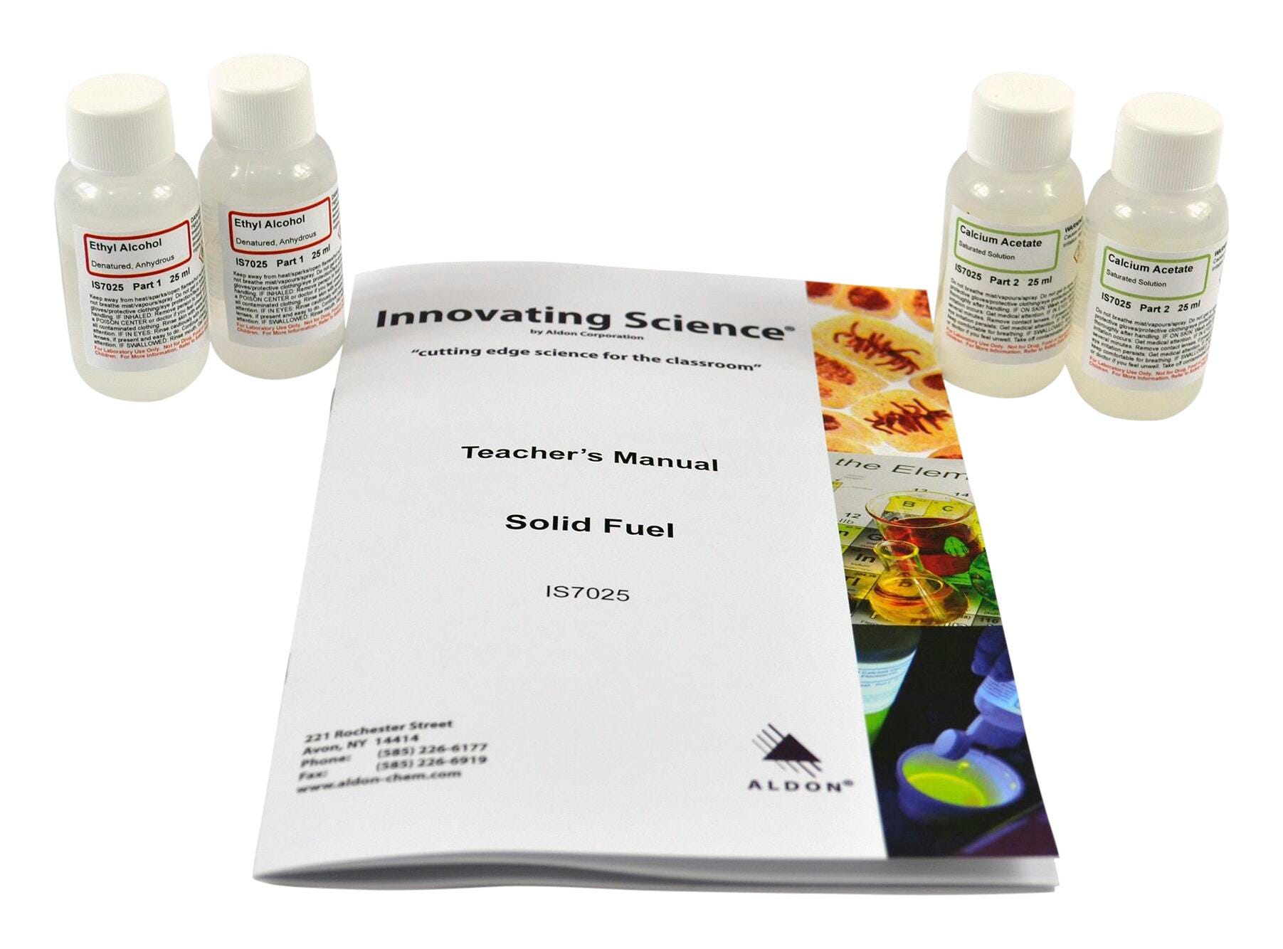 Image for Innovating Science Solid Fuel Chemical Demo from School Specialty