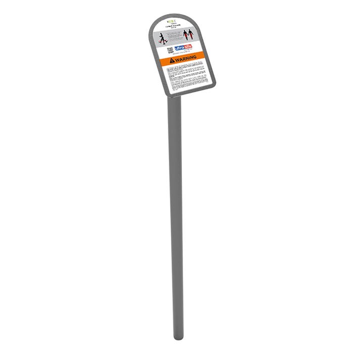 ActionFit Freestanding Instruction Sign Post