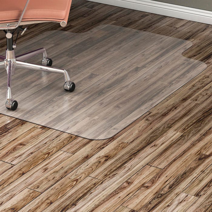 Lorell Vinyl Chairmat, 45 x 53 Inches, Clear