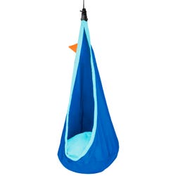 LA SIESTA Joki Organic Cotton Kids Hanging Nest, 28 x 58 Inches, Blue 2013744