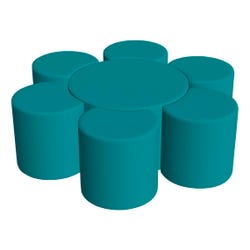 Image for Classroom Select Soft Seating NeoLounge Sunflower, 7 Piece Set from School Specialty