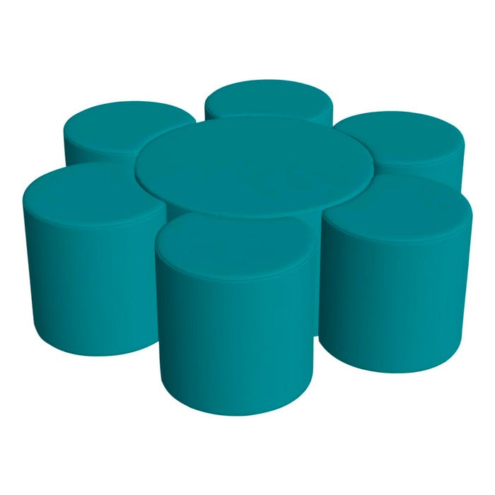 Classroom Select Soft Seating NeoLounge Sunflower, 7 Piece Set