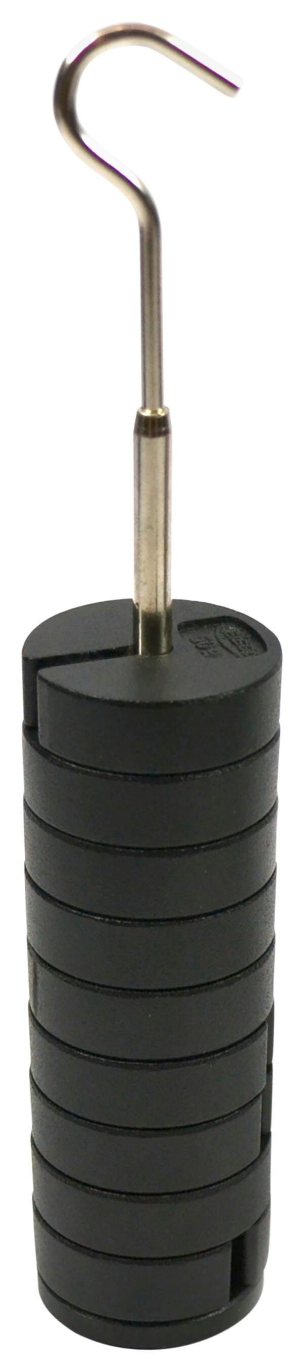 Eisco Labs Slotted Masses Set, Zinc Casted, 500 Gram Capacity, 9 Pieces 2023106