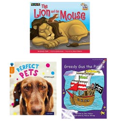 Achieve It! Guided Reading Class Pack Book Collection, Reading Levels J, Grade 1, Set of 16, Item Number 2097363