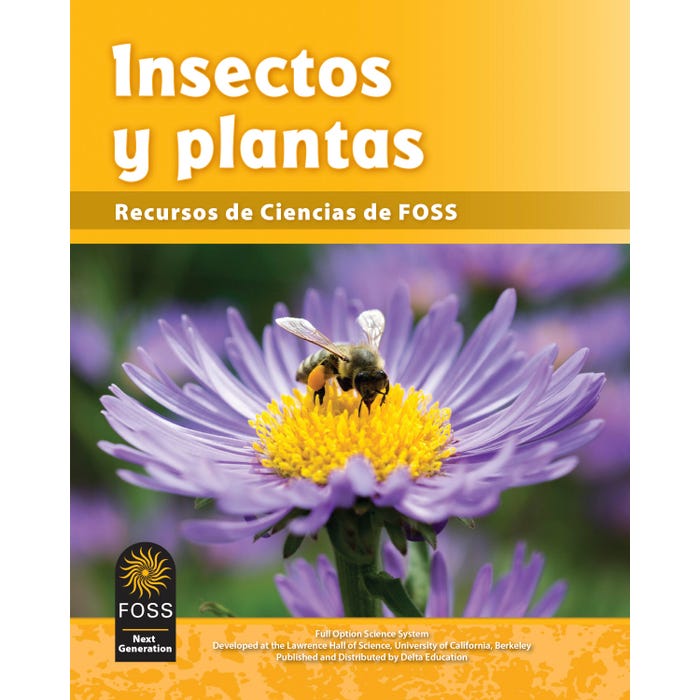 FOSS Next Generation Insects and Plants Student Book, Spanish Edition, Pack of 8