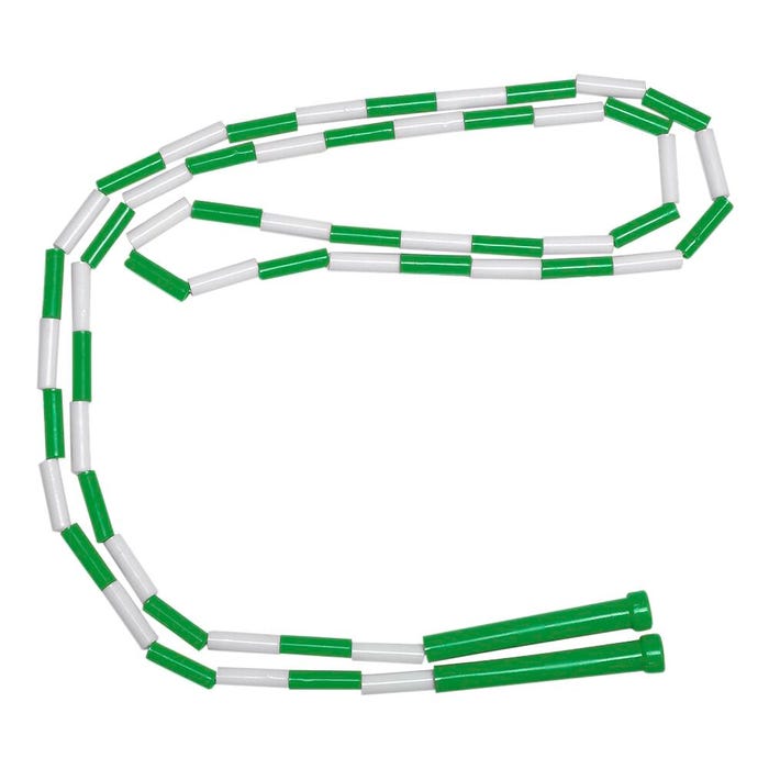 Sportime Jump Rope with Plastic Links, 16 Feet, Green