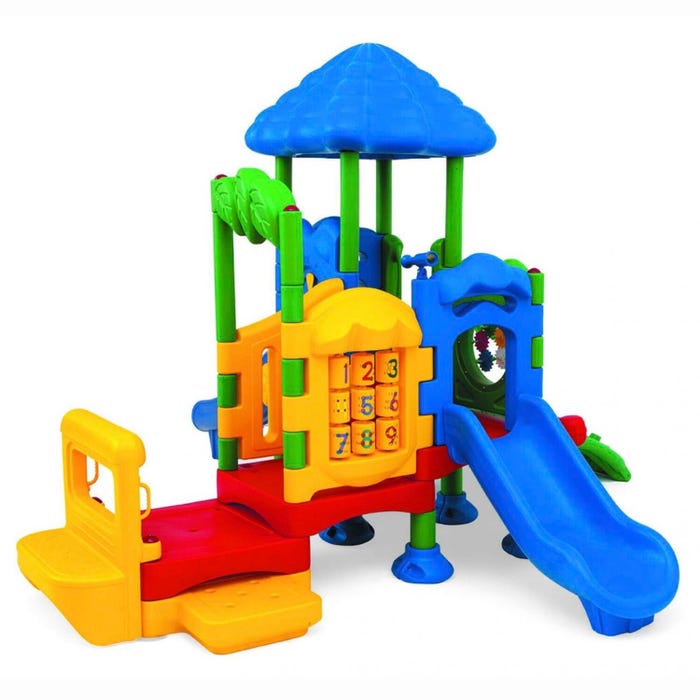 UltraPlay Discovery Center Discovery Mountain With Ground Spike Mounting Kit, Playful Theme