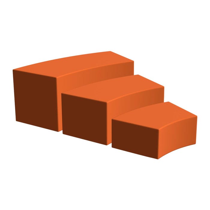 Classroom Select NeoFuse 3 Bench Nesting Tier, 69 x 57 x 24 Inches