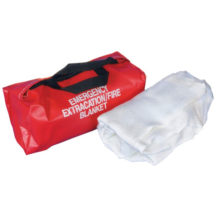 Sellstrom Emergency Fire Blanket Bag with Handles, 6 L x 5 W ft