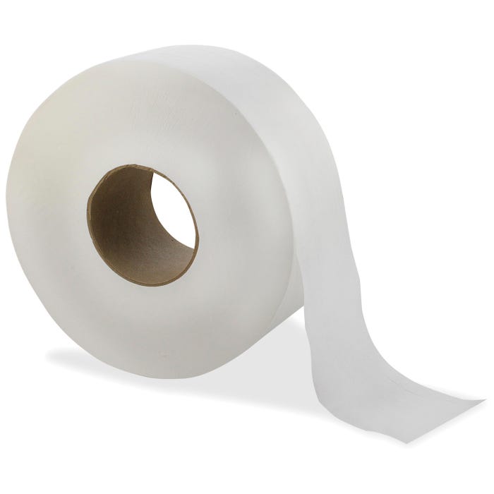 Solaris Paper Jumbo Bath Tissue, 2-Ply, White, Pack of 12