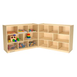 Image for Childcraft Mobile Super-Sized Hide-Away Cabinet, Wooden, 47-3/4 x 28-1/2 x 36 Inches from School Specialty