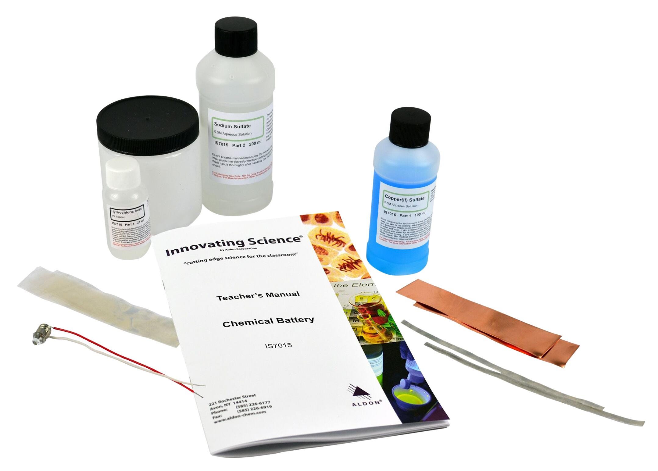 Image for Innovating Science Chemical Battery Chem Demo Kit from School Specialty
