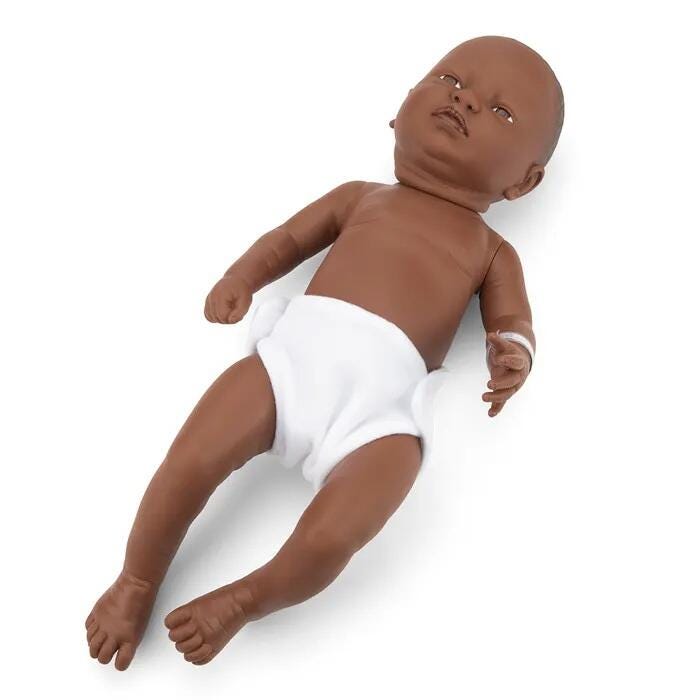 Image for Newborn Baby Doll - Black Baby Girl from School Specialty