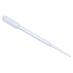 Frey Scientific Graduated Transfer Pipette - 3 mL - Pack of 500, Item Number 1400711