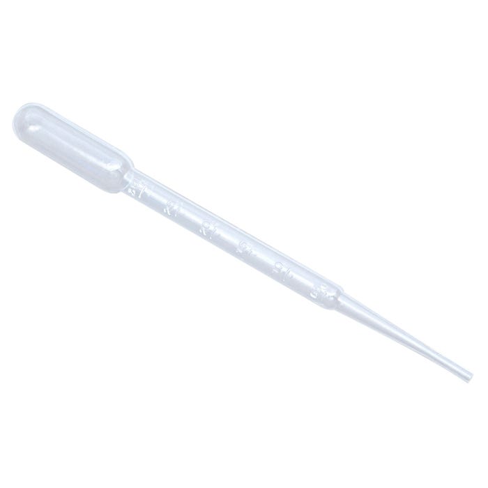 Frey Scientific Graduated Transfer Pipette, 3 mL, Pack of 500