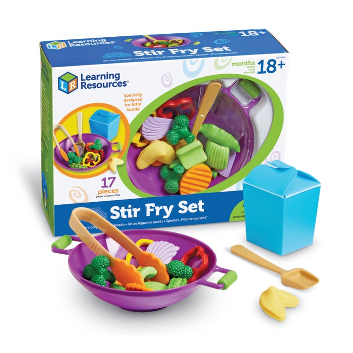 Learning Resources New Sprouts Stir Fry Set, 17 Pieces