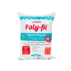 Poly-Fil Premium Fiber Fill , 16 ounce bag