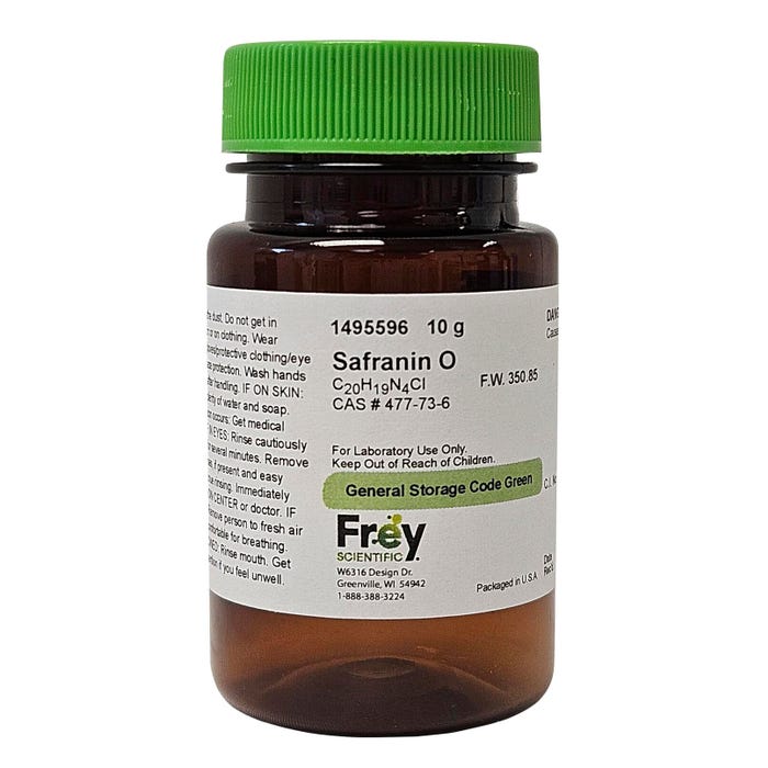 Frey Scientific Safranin O, 10 Grams
