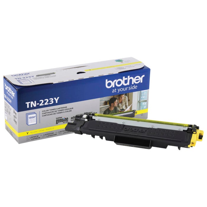 Brother TN223Y Ink Toner Cartridge, Yellow