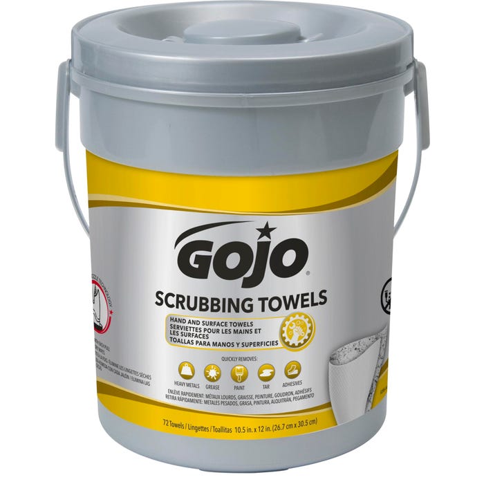 Gojo Scrubbing Towels, White