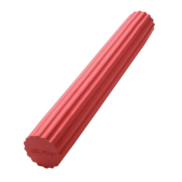 CanDo Twist-n-Bend Flexible Exercise Bar, 12-Inch, Red, Light Resistance