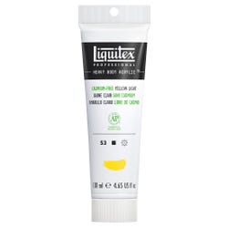 Liquitex Heavy Body Acrylic Paint, Cadmium-Free Yellow Light, 4.65 Ounces Item Number 1590541