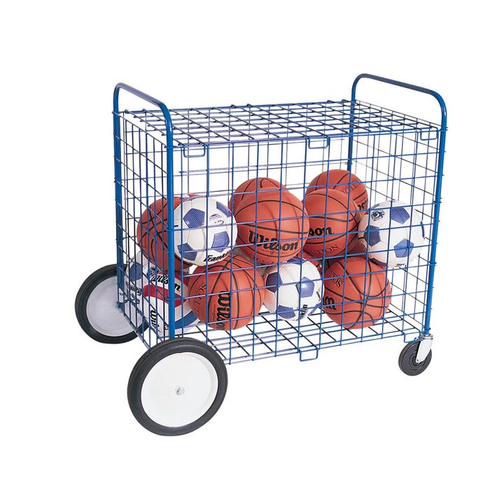 Jaypro ToteMaster All Terrain Ball Locker, 3 x 2 x 3 Feet, Blue