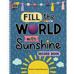 Teacher Created Resources Oh Happy Day Record Book, 8-1/2 x 11 Inches, Item Number 2104243