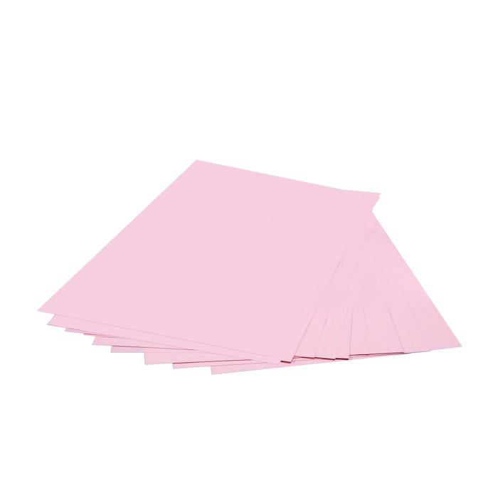 Exact Vellum Bristol Paper, 8-1/2 x 11 Inches, Pink, 67 lb, 2000 Sheets