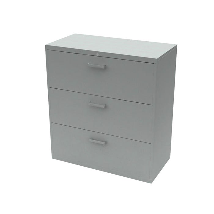 AIS Lateral File Cabinet, 3-Drawer