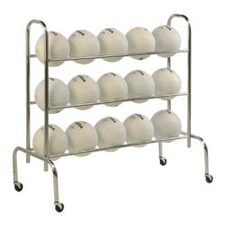 Tandem Sport 3-Tier Wide-Base Ball Rack, 42-1/2 x 18-1/2 x 41-1/2 Inches