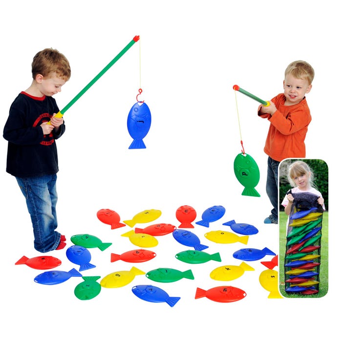 Educational Advantage Giant Fishing A-Z, Ages 2 and Up, Set of 29