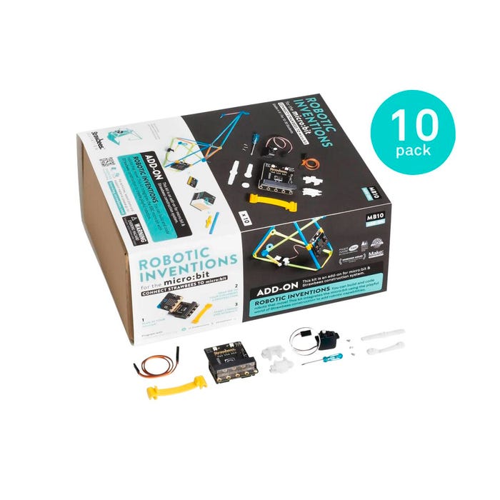 Robotic Inventions for micro:bit, Pack of 10
