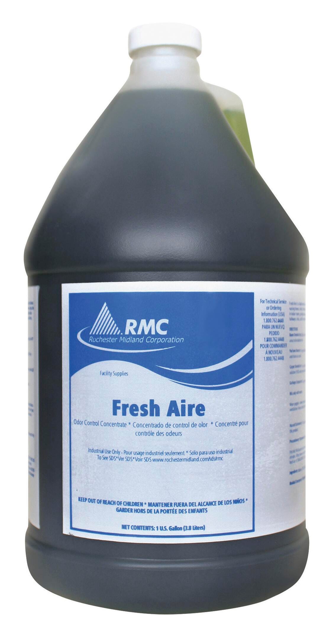 Image for Rochester Midland Fresh Aire Deodorant Concentrate, Liquid Neutralizer, Fresh Mint Scent, Carton of 4 from School Specialty
