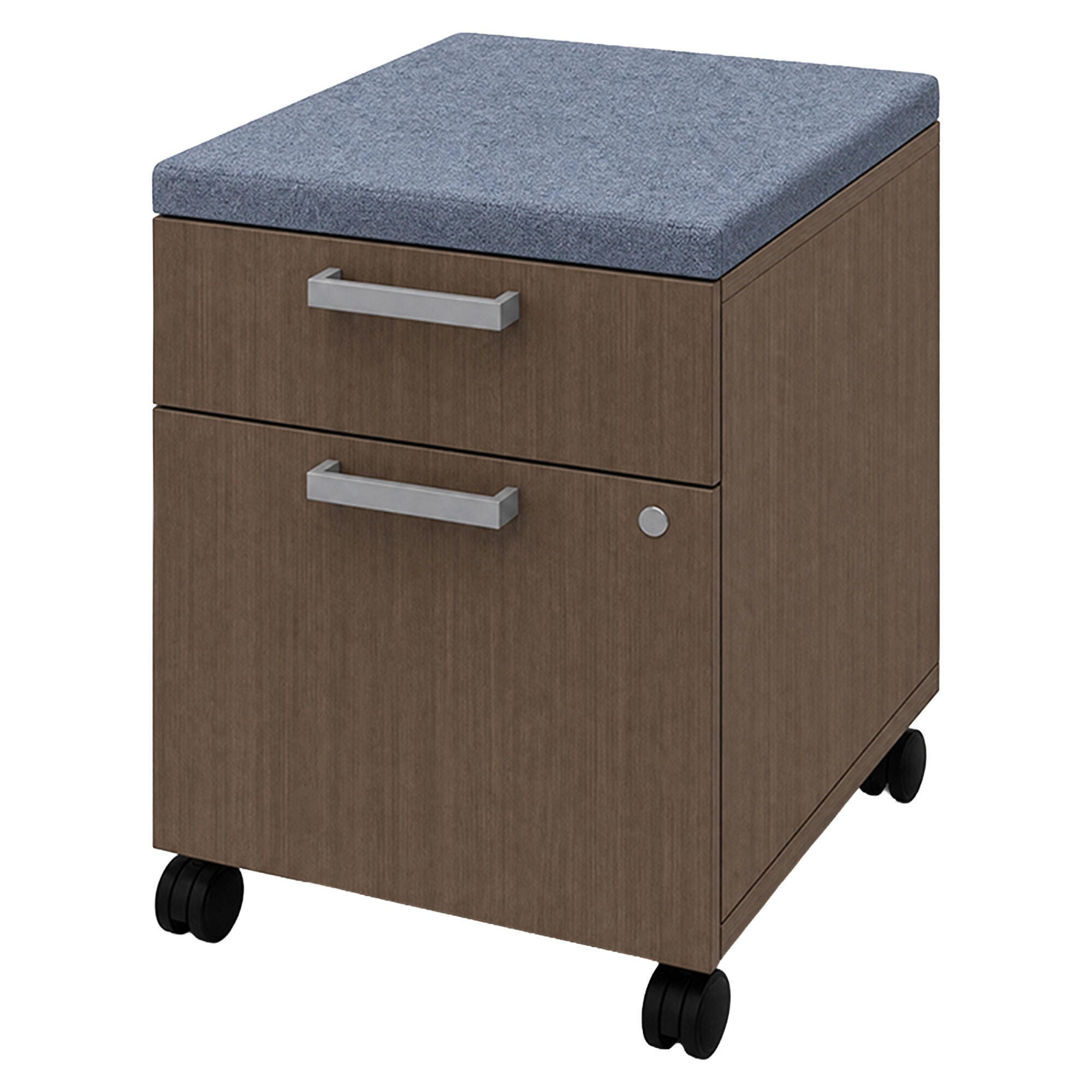 AIS Calibrate Mobile Pedestal Box File with Cushion