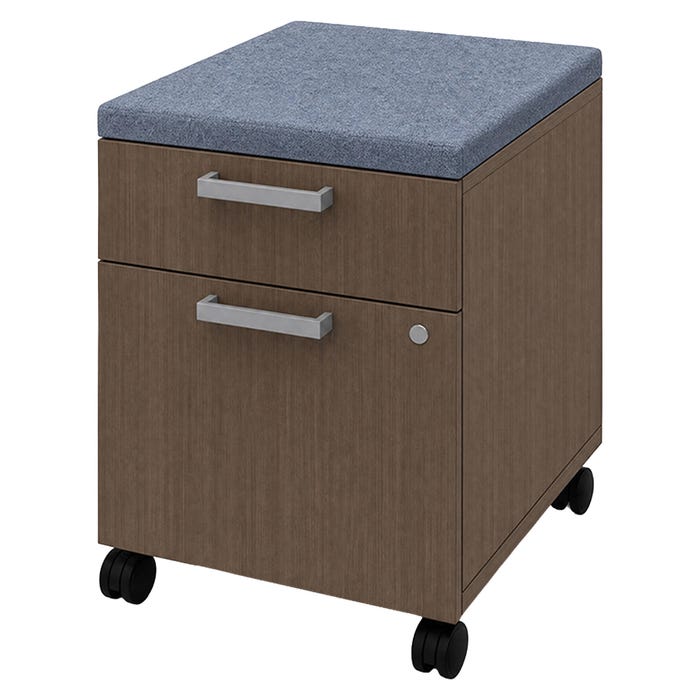 AIS Calibrate Mobile Pedestal Box File with Cushion