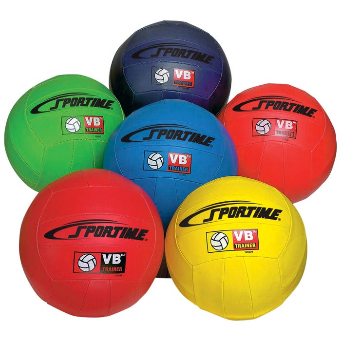 Sportime Volleyball Trainers, Assorted Colors, Set of 6