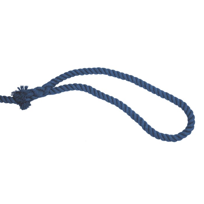 Champion Sports Tug-Of-War Rope, 100 Feet, Blue