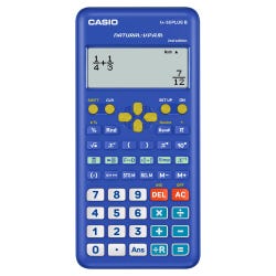 Casio Standard Scientific Calculators FX-55PLUS Fraction Calculator, Blue