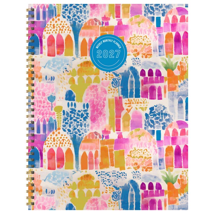 TF Publishing 2027 Large Weekly Monthly Planner, 9 x 11 Inches, Windows and Doors