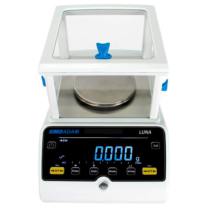 Adam Equipment Luna LPB 823E Precision Balance, 820 Gram Capacity, 0.001 Gram Readability, External Calibration