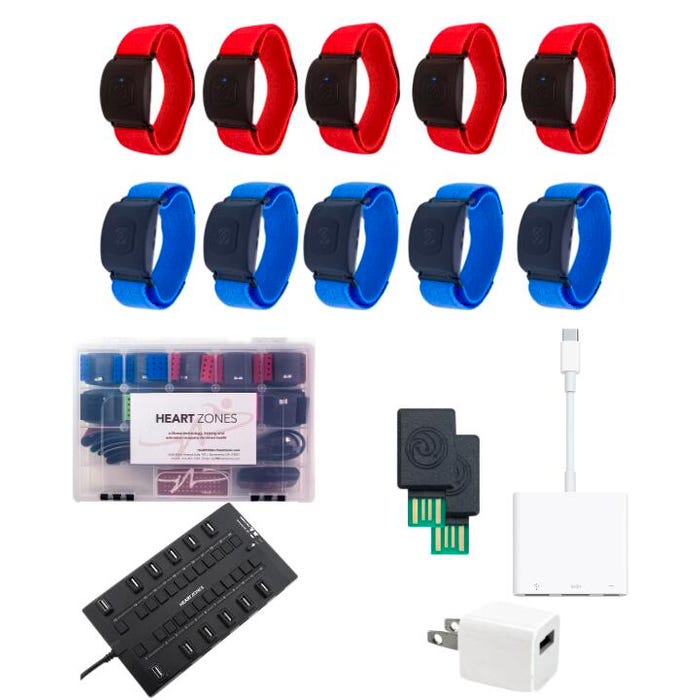 Heart Zones Heart Rate Class, Pack of 10
