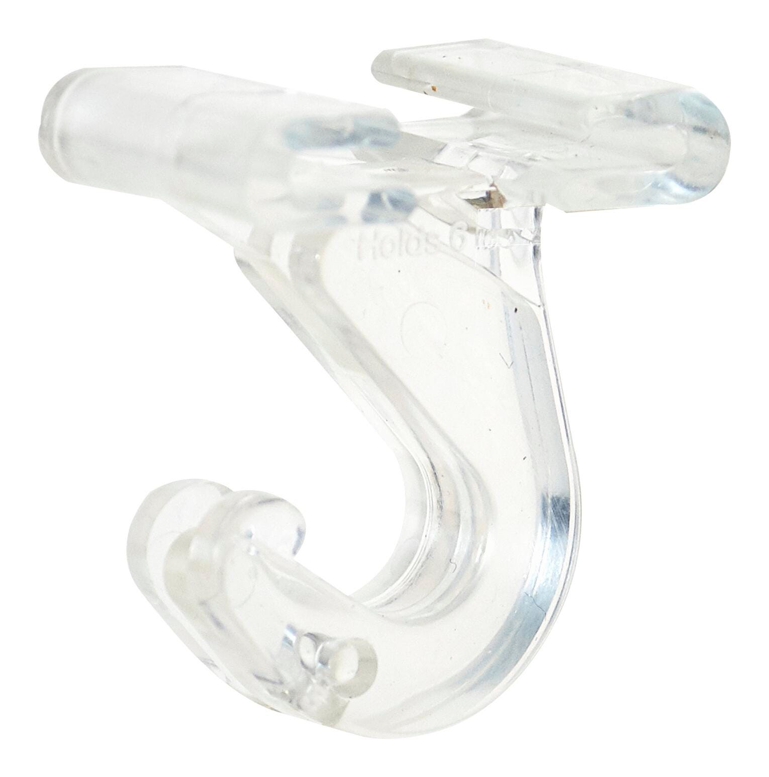 The Pencil Grip Inc. Ceiling Hooks, Clear, Pack of 100, Item Number 2102226